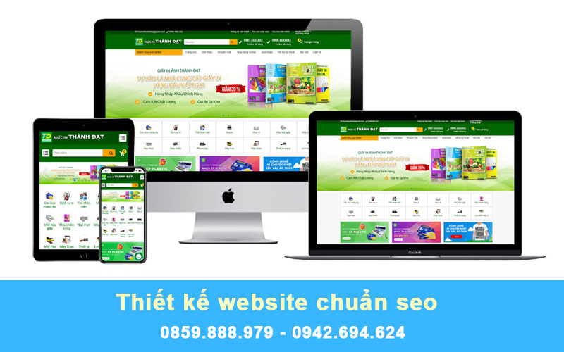 Dịch vụ thiết kế web chuẩn seo tại Thái Bình