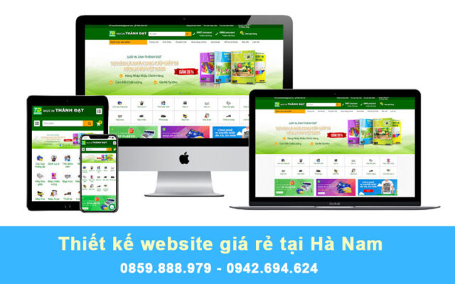 Thiết kế website giá rẻ tại Thái Bình